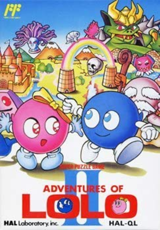 Adventures of Lolo II (Japan) box art